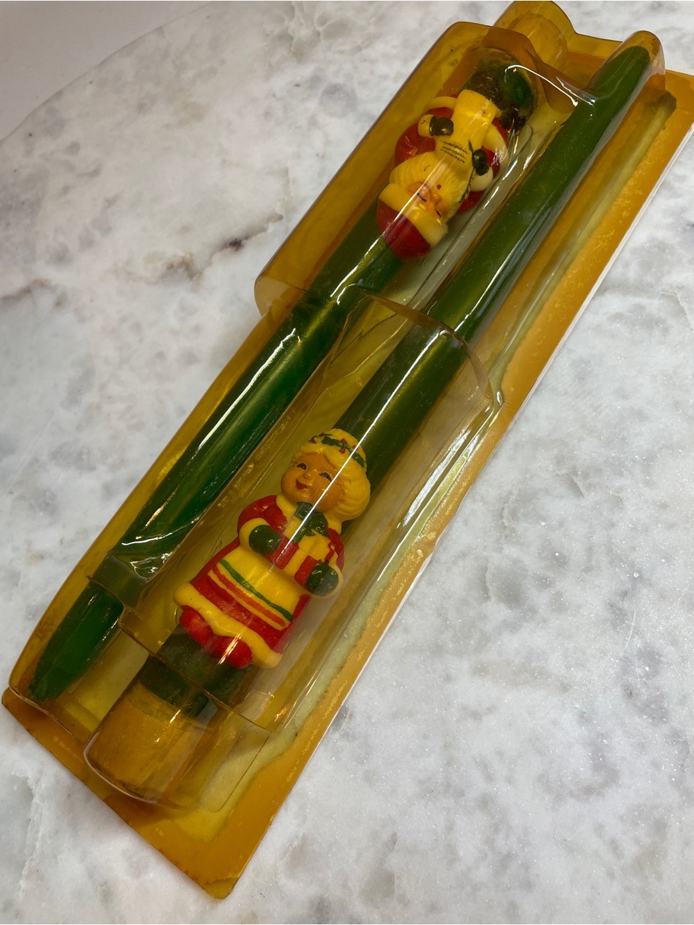 Vintage Avon 10” Taper Candles - Includes 2 Pair - Thanksgiving and Christmas - Picture 4 of 11
